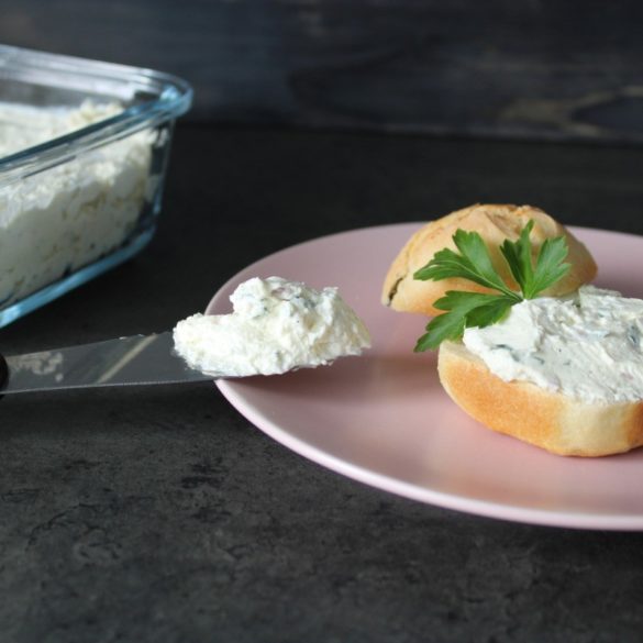 Feta cream cheese dip