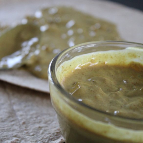 Coconut curry dip